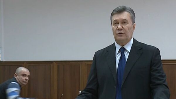 LIVE: Допрос Януковича судом Киева по делу о беспорядках на Майдане в 2014 году - Sputnik Беларусь