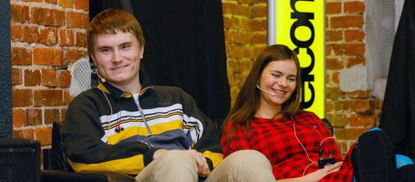 Режиссеры Никита Лаврецкий и Влада Сенькова - Sputnik Беларусь