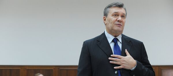 Допрос экс-президента Украины Виктора Януковича - Sputnik Беларусь