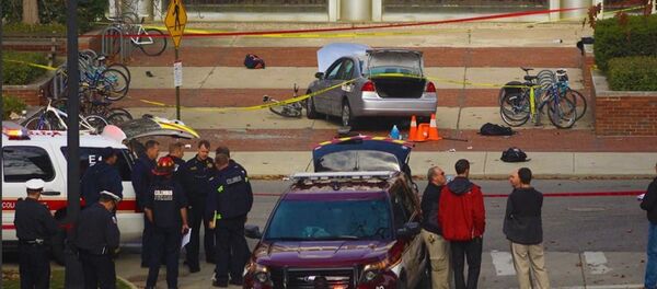 Резня в Огайо: студент направил автомобиль в толпу, а затем напал с разделочным ножом на сокурсников Резня в Огайо: студент направил автомобиль в толпу, а затем напал с разделочным ножом на сокурсников - Sputnik Беларусь