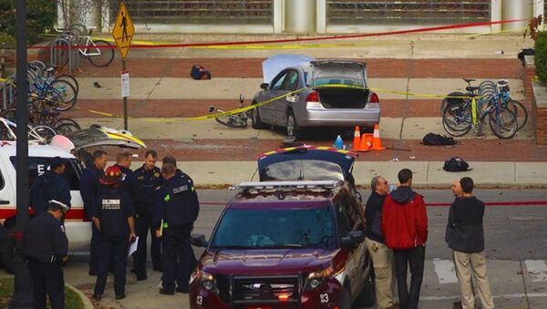 Резня в Огайо: студент направил автомобиль в толпу, а затем напал с разделочным ножом на сокурсников - Sputnik Беларусь
