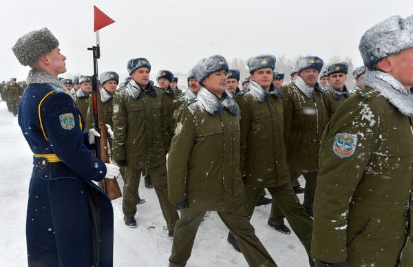 Торжественное прохождение маршем - Sputnik Беларусь