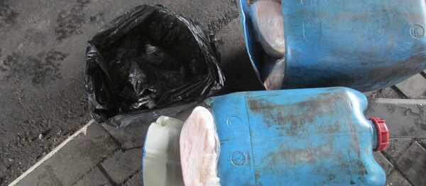 Сало, спрятанное в канистрах - Sputnik Беларусь