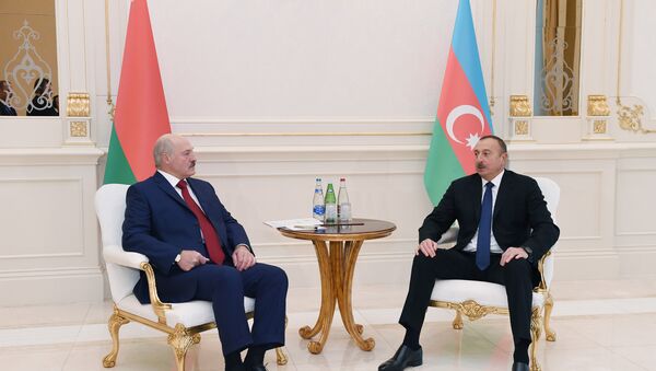 Встреча президента Азербайджана Ильхама Алиева и президента Республики Беларусь Александра Лукашенко - Sputnik Беларусь