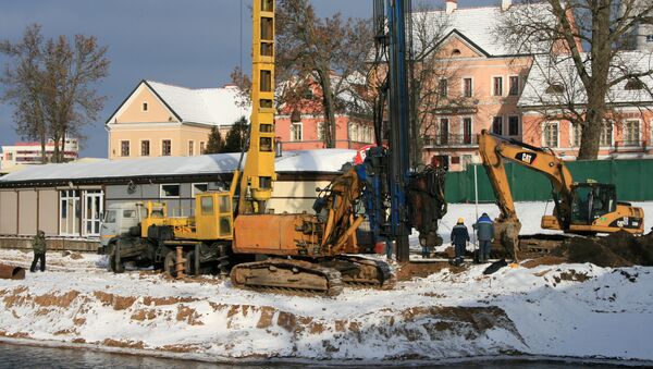 Реконструкция набережной Свислочи в Минске - Sputnik Беларусь