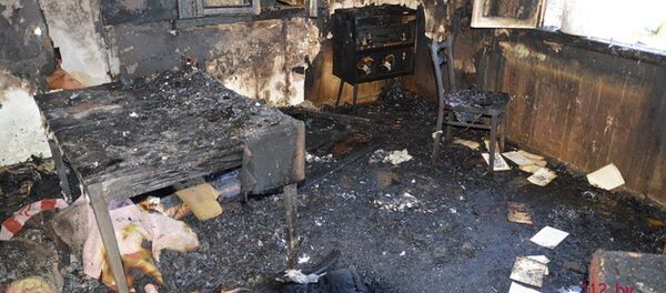Сгоревшая комната - Sputnik Беларусь