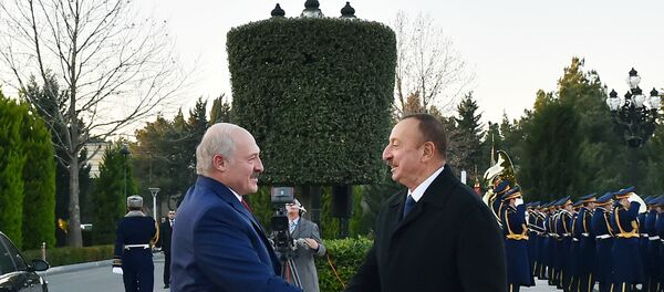Александр Лукашенко и Ильхам Алиев - Sputnik Беларусь