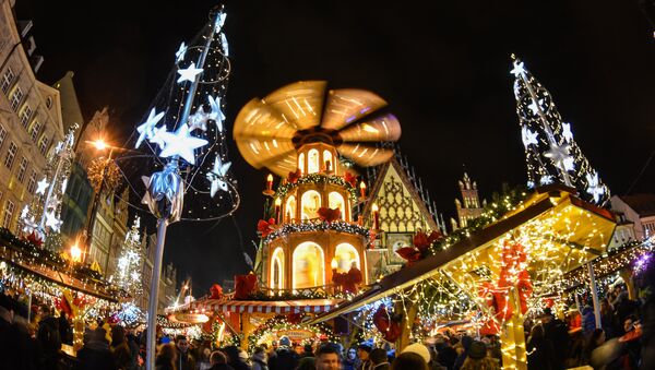 Рождественская ярмарка во Вроцлаве - Sputnik Беларусь