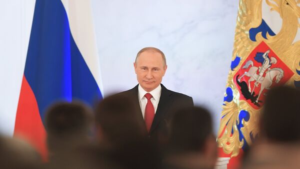 Ежегодное послание президента РФ В. Путина Федеральному Собранию - Sputnik Беларусь