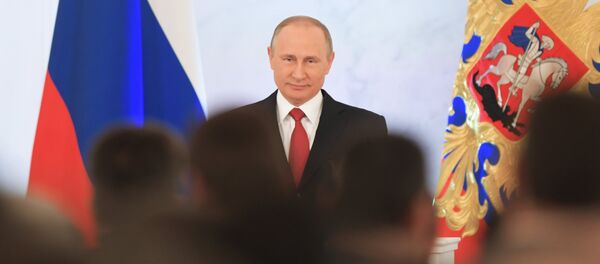 Ежегодное послание президента РФ В. Путина Федеральному Собранию Ежегодное послание президента РФ В. Путина Федеральному Собранию - Sputnik Беларусь