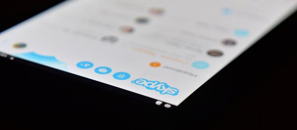 Skype на мобильном телефоне - Sputnik Беларусь