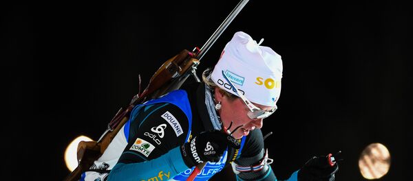 Мари Дорен-Абер (Франция) на дистанции - Sputnik Беларусь