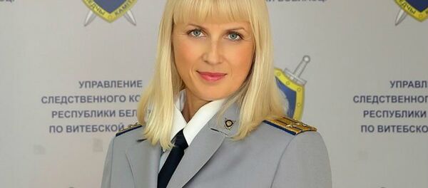 Представитель Управления следственного комитета по Витебской области Светлана Сахарова. - Sputnik Беларусь