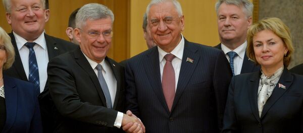 Михаил Мясникович и Станислав Карчевский - Sputnik Беларусь