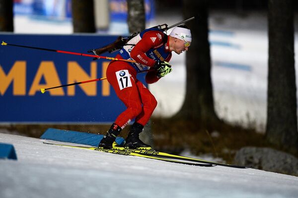 Белорусский биатлонист Владимир Чепелин - Sputnik Беларусь