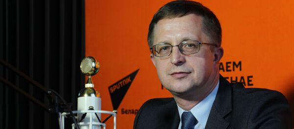 Прэс-сакратар Міністэрства спорту і турызму Уладзімір Несцяровіч - Sputnik Беларусь