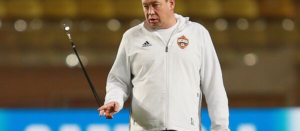 Главный тренер ПФК ЦСКА Леонид Слуцкий - Sputnik Беларусь