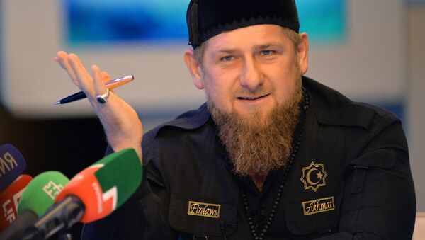 Глава Чечни Рамзан Кадыров - Sputnik Беларусь