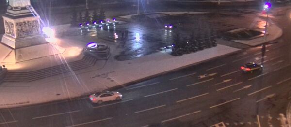 Дрыфт на плошчы Перамогі: кадры відэаназірання - Sputnik Беларусь