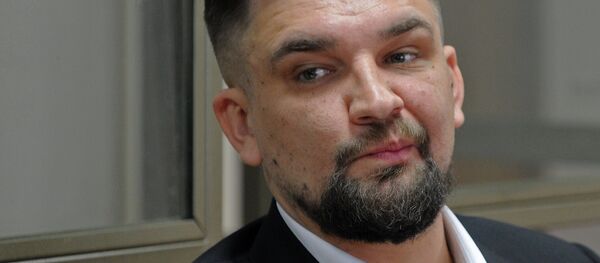 Рэп-исполнитель Василий Вакуленко (Баста) на заседании Октябрьского районного суда Ростова-на-Дону - Sputnik Беларусь