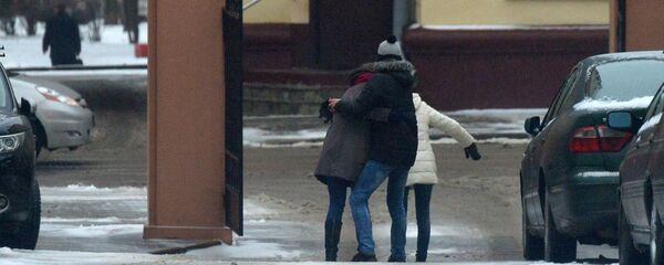 Гололед в городе - Sputnik Беларусь