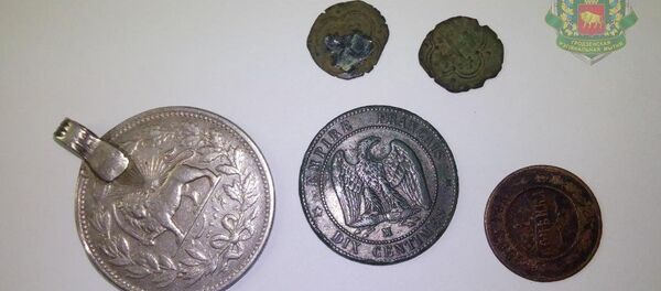 Изъятые Гродненской таможней старинные монеты - Sputnik Беларусь