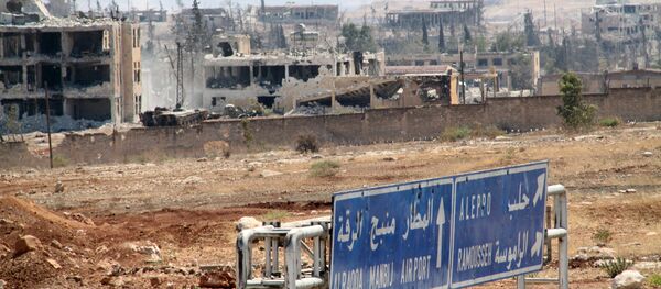 Сирийская армия освободила от боевиков территорию военных училищ в Алеппо Сирийская армия освободила от боевиков территорию военных училищ в Алеппо - Sputnik Беларусь