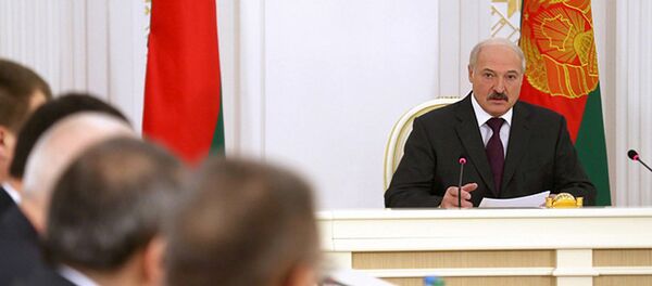 Аляксандр Лукашэнка на нарадзе па праекце дамовы аб Мытным кодэксе ЕАЭС Аляксандр Лукашэнка на нарадзе па праекце дамовы аб Мытным кодэксе ЕАЭС - Sputnik Беларусь