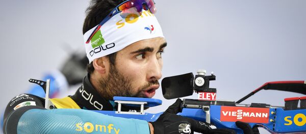 Французский биатлонист Мартен Фуркад - Sputnik Беларусь