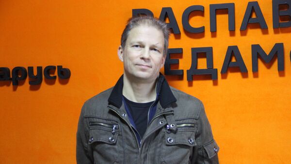 Федор Чистяков, основатель группы Ноль, в студии радио Sputnik Беларусь - Sputnik Беларусь