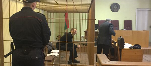 Обвиняемый - бывший начальник отдела ГАИ Вилейского района Обвиняемый - бывший начальник отдела ГАИ Вилейского района - Sputnik Беларусь