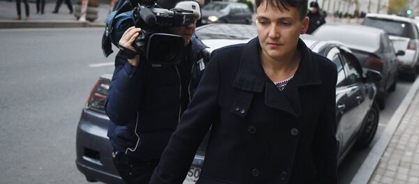 Н. Савченко приехала в Москву на рассмотрение апелляции по делу Н. Карпюка и С. Клыха Н. Савченко приехала в Москву на рассмотрение апелляции по делу Н. Карпюка и С. Клыха - Sputnik Беларусь