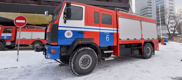 Учения МЧС в Минске - Sputnik Беларусь