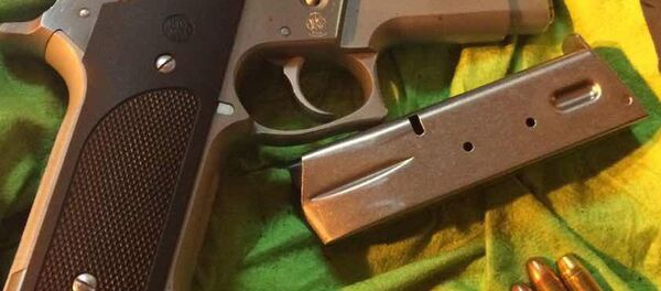 Пистолет, изъятый у россиянина - Sputnik Беларусь
