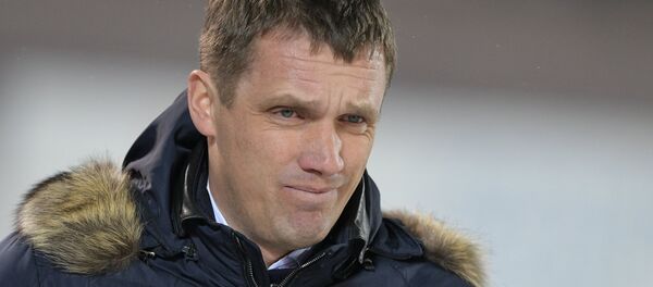 Главный тренер ПФК ЦСКА Виктор Ганчаренко - Sputnik Беларусь
