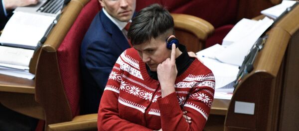 Депутат Верховной рады Надежда Савченко Депутат Верховной рады Надежда Савченко - Sputnik Беларусь