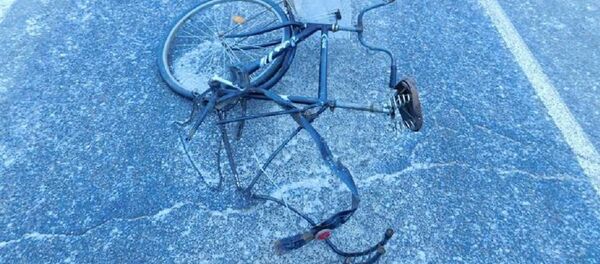 Разбитый в результате ДТП велосипед - Sputnik Беларусь