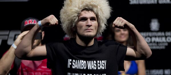 Боец UFC Хабиб Нурмагомедов Боец UFC Хабиб Нурмагомедов - Sputnik Беларусь
