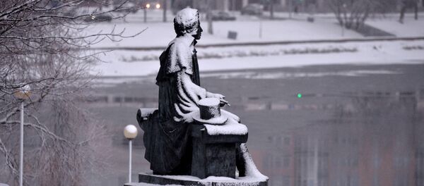 Памятник А.С.Пушкину в Минске - Sputnik Беларусь