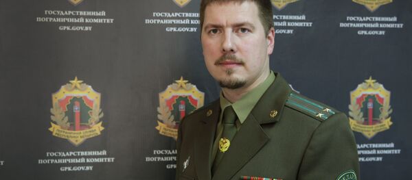 Официальный представитель Госпогранкомитета Беларуси Антон Бычковский - Sputnik Беларусь