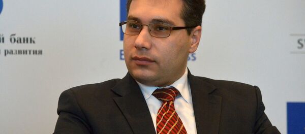 Директор департамента по предпринимательству Минэкономики Петр Арушаньянц - Sputnik Беларусь