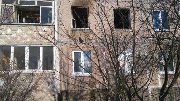 Пожар на улице Герасименко в Минске - Sputnik Беларусь