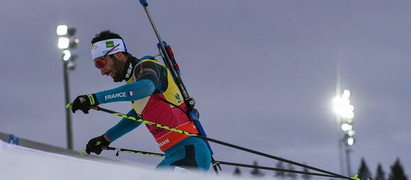 Биатлонист Мартен Фуркад Биатлонист Мартен Фуркад - Sputnik Беларусь