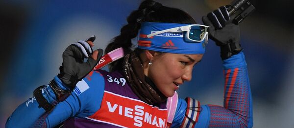 Биатлон. III этап Кубка мира. Тренировки - Sputnik Беларусь