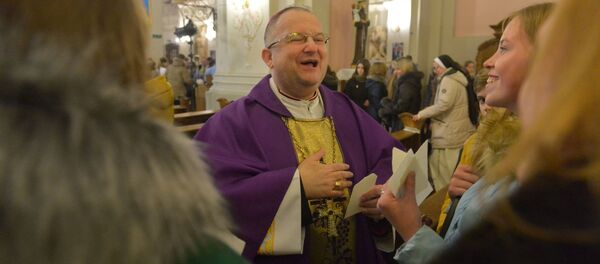 Апостальскі нунцый у Беларусі арцыбіскуп Габар Пінтэр - Sputnik Беларусь