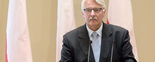 Министр иностранных дел Польши Витольд Ващиковский - Sputnik Беларусь