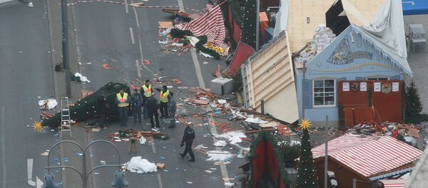 Место трагедии в Берлине - Sputnik Беларусь