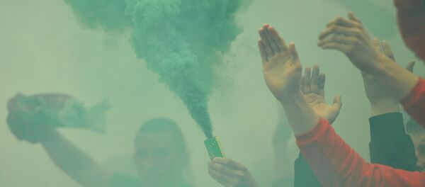 Заўзятары футбольнага клубу - Sputnik Беларусь