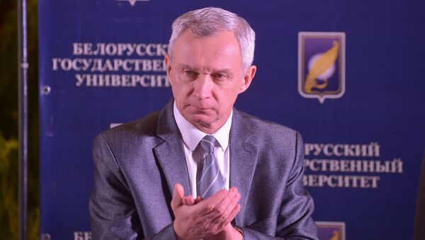 Ректор БГУ Сергей Абламейко - Sputnik Беларусь