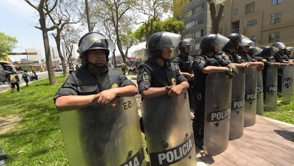 Полиция Перу, архивное фото - Sputnik Беларусь